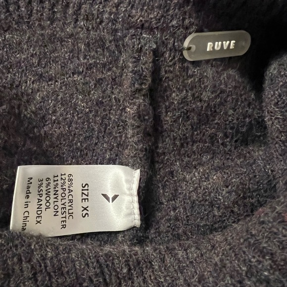 Ruve Shop Imalona Grey/Purple Marled Pants - Picture 4 of 4